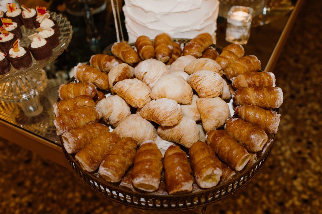 Italian wedding cuisine